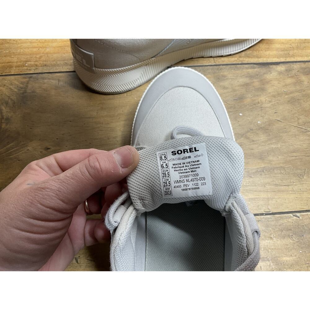 Sorel Out N About Low Women’s Athletic Waterproof Canvas Sneaker 8.5 - Picture 8 of 9